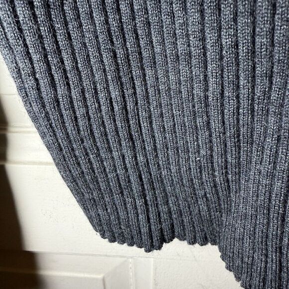 Vtg Nordstrom Preview SZ L Womens 100% Merino Mock Turtleneck Sweater Career - Picture 6 of 10